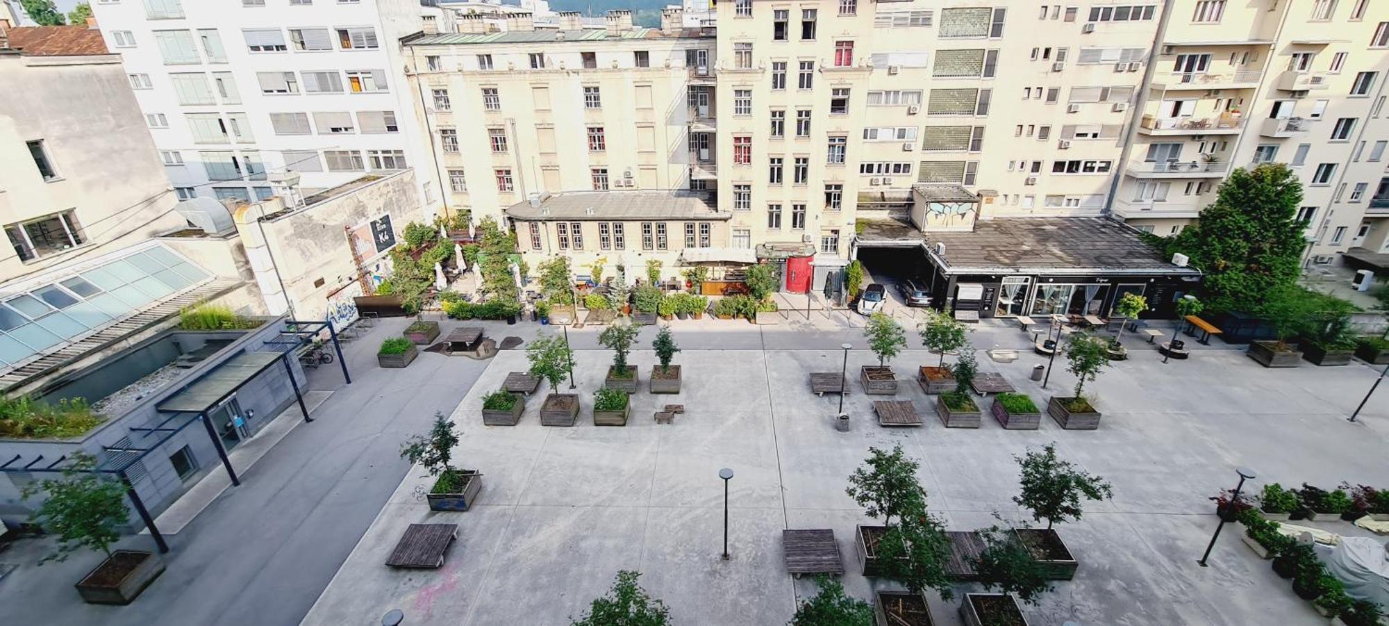 Apartamento Little Plaza Duplex Liubliana Exterior foto