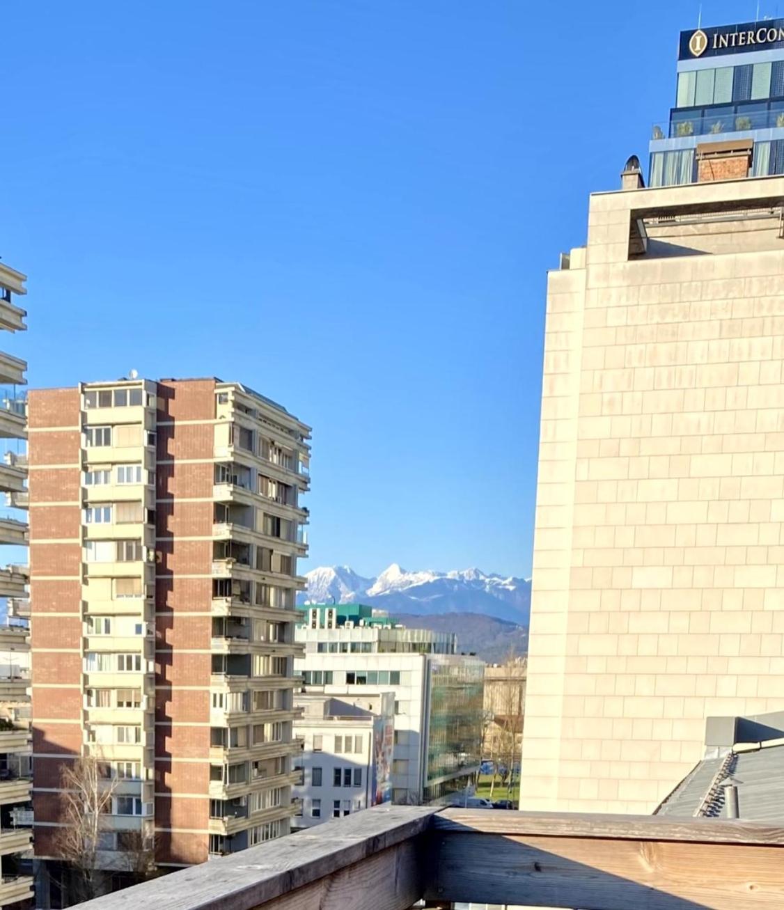 Apartamento Little Plaza Duplex Liubliana Exterior foto